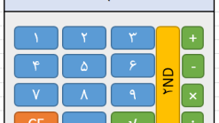 ماشین حساب گرافیکی با اکسل Excel Graphic Calculator