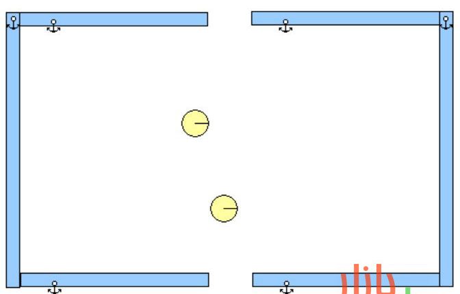 پروژه طراحی بازی بیلیارد در نرم افزار Interactive Physics