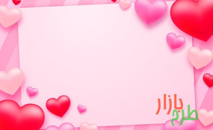 دانلود رایگان طرح وکتور پس زمینه ولنتاین کد ۸۶۱۱