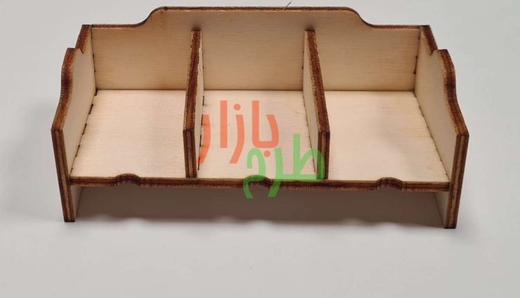 الگوی رایگان برش لیزری باکس جای کارت ویزیت